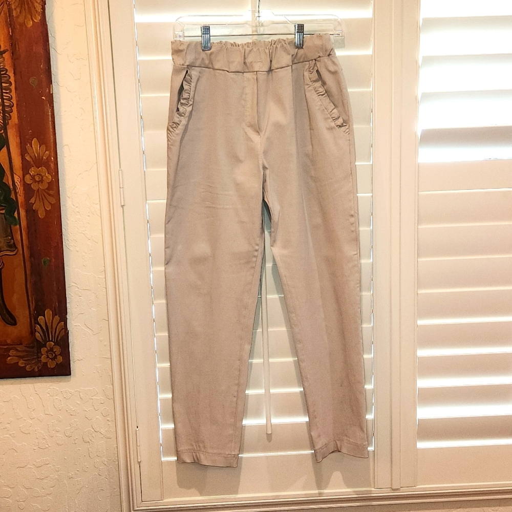 Venti6 joggers, Size Large, Cream